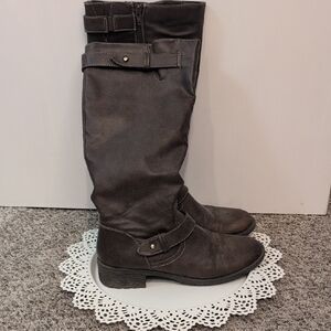 Natural Soul Elegant Black Boots
